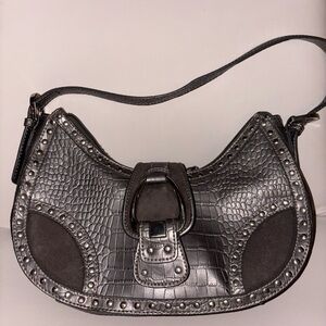 Y2K Nine West Studded Shoulder Bag
